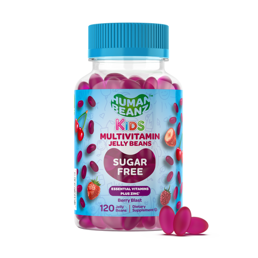 Kids Multivitamin Sugar Free Jelly Bean Gummies with Zinc