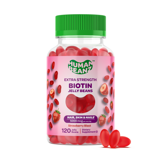 Biotin Jelly Bean Gummies for Adults 5,000