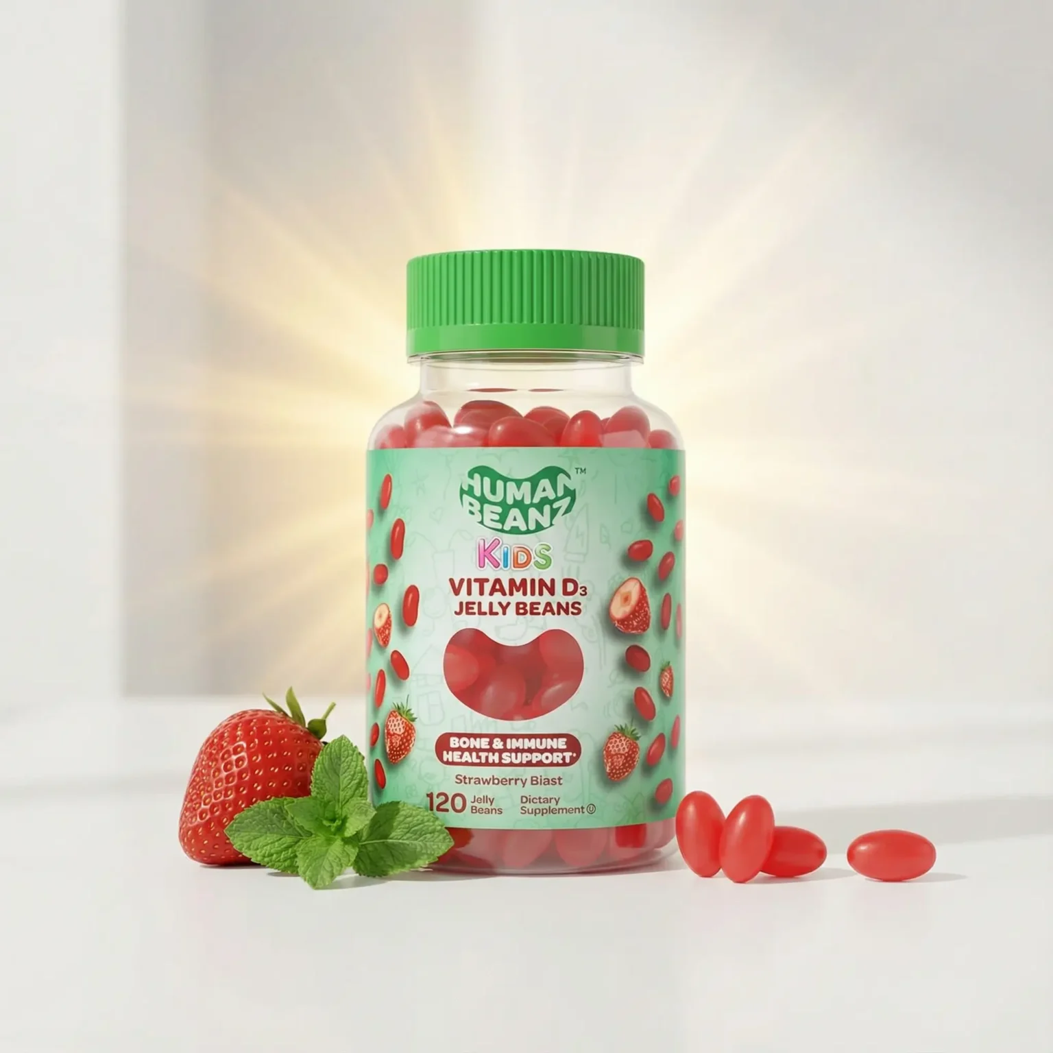 Vitamin D3 Jelly Bean Gummies for Kids