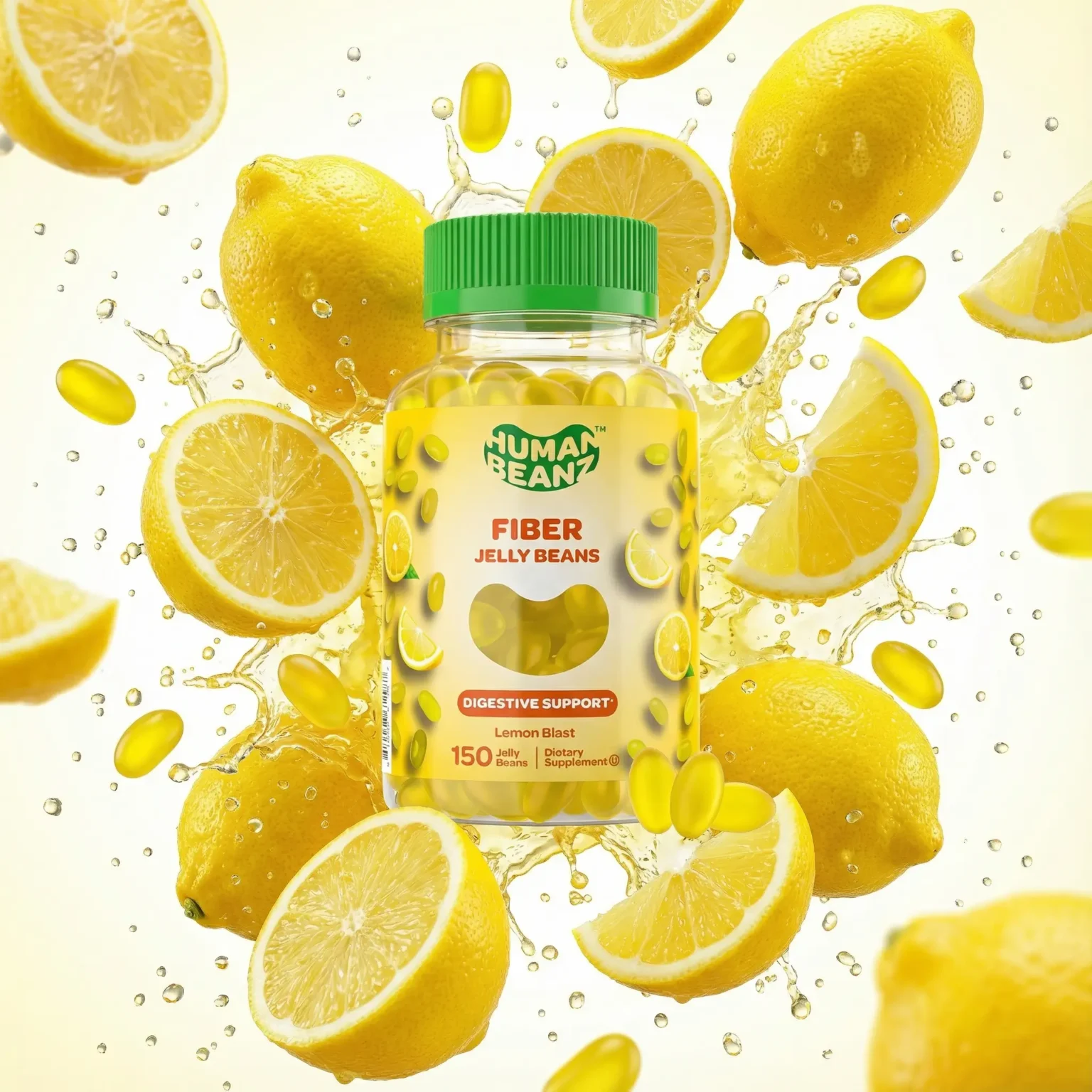 Fiber Jellybean Gummies