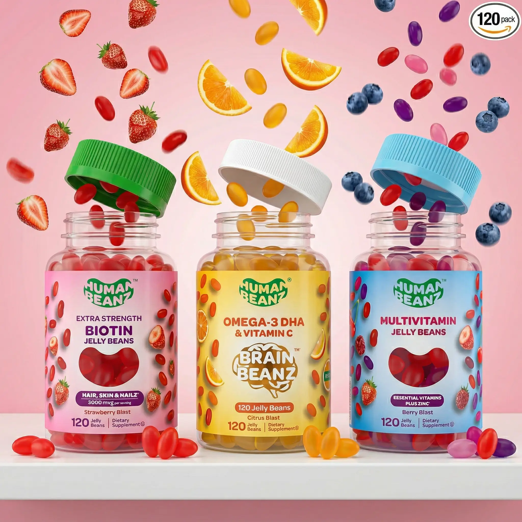 Human Beanz vitamin jelly beans - Human Beanz supplement