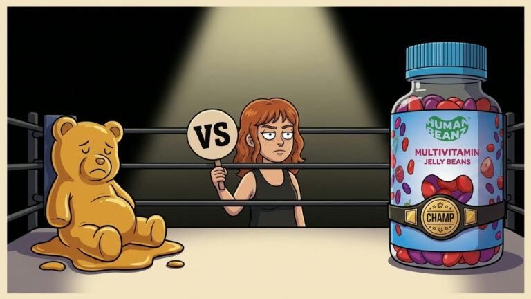 Jelly Beans vs Gummy Vitamins: The Complete 2026 Comparison